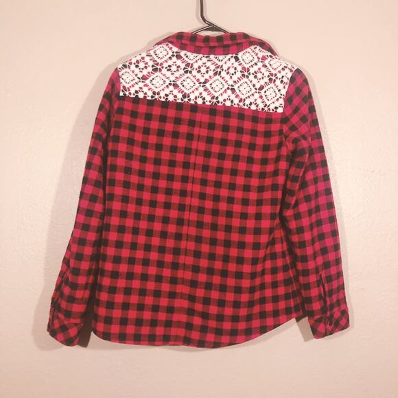 En Creme ASOS Plaid Buffalo Checkered Jacket - Picture 8 of 10